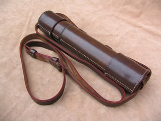 3 draw field telescope with shoulder strap