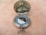 Dollond Hunter cased MK V style pocket compass, circa 1920.