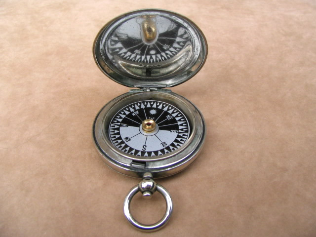 WW1 Military Officers pocket compass by Dennison Birmingham