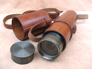 3 draw field telescope with case