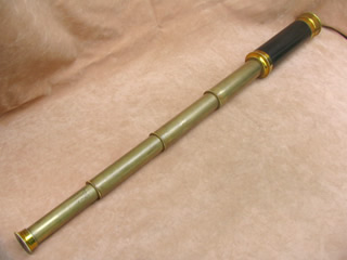 19th century 4 draw telescope by Franks Manchester