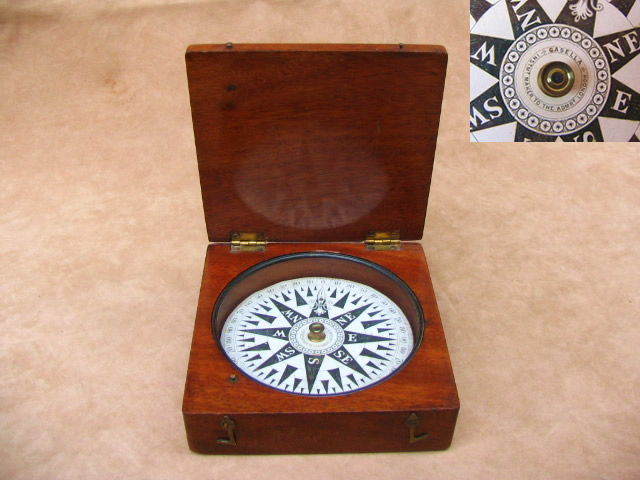 Casella 19th century mariners compass 