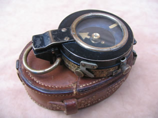 Prismatic marching compass by S Mordan 1918