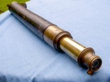 Early single draw naval telescope