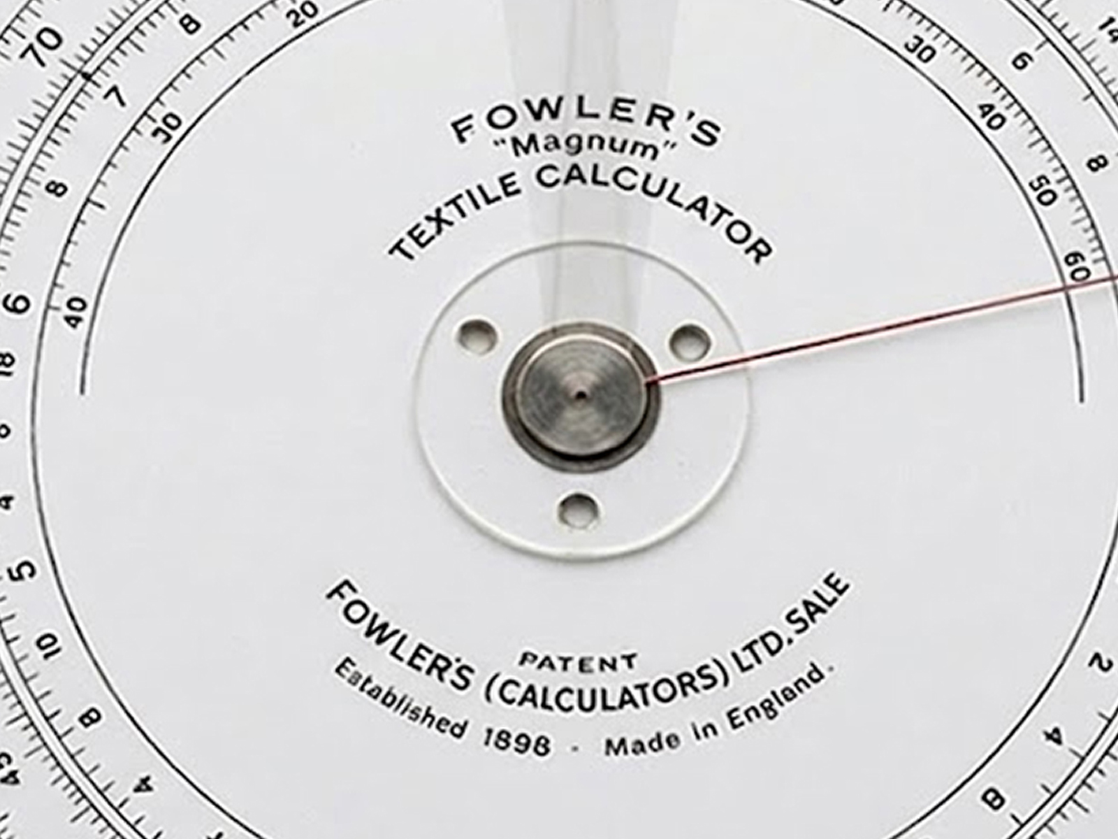 Fowlers Magnum Textile calculator