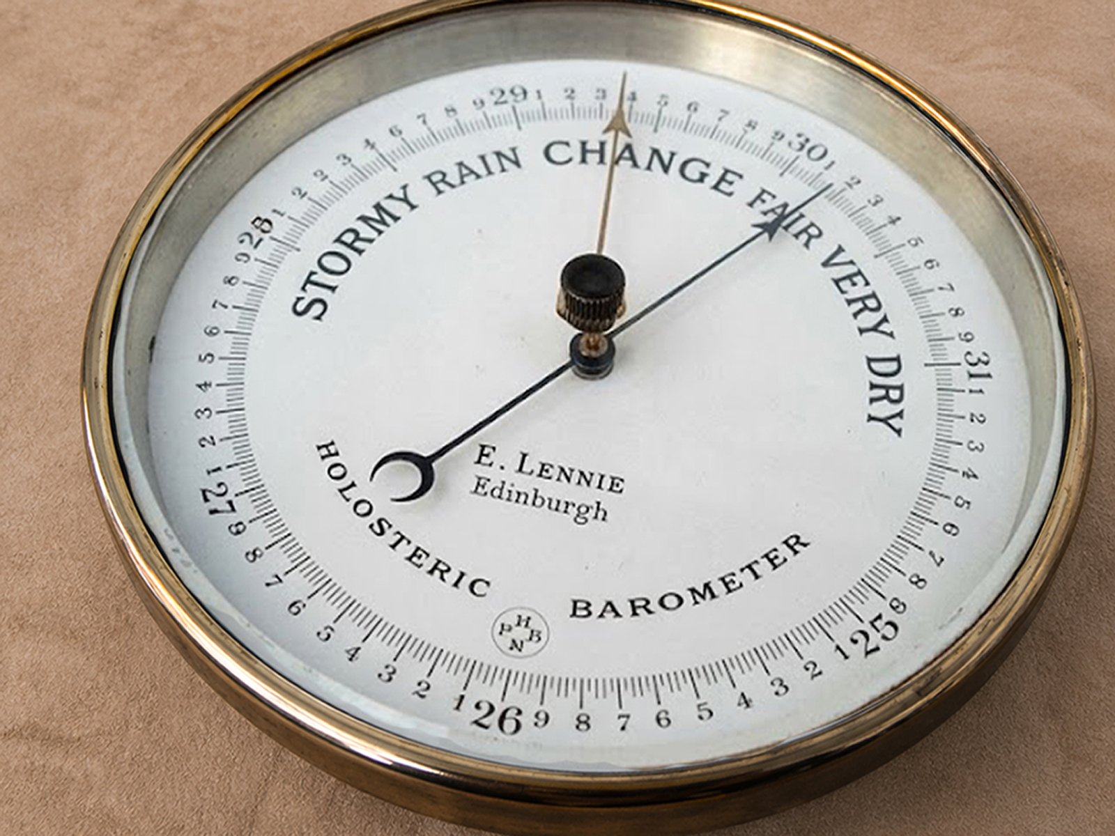 19th Century Holosteric barometer 
