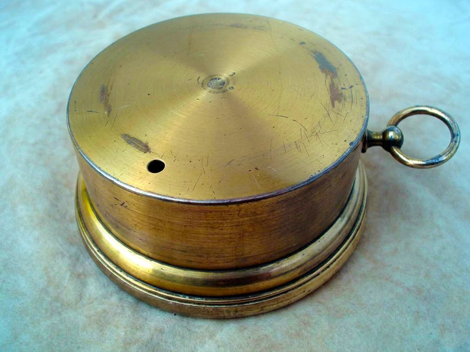 19th century Holosteric barometer by E Lennie, Edinburgh