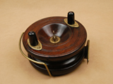 1920's Nottingham style 5" brass starback fishing reel