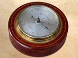Negretti & Zambra circular wall barometer