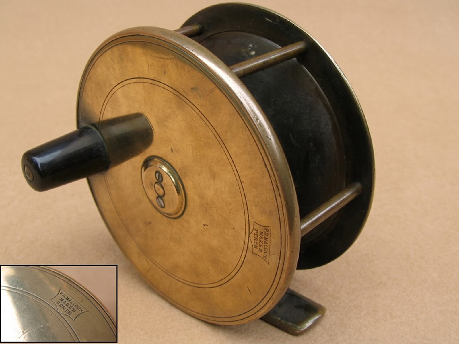 P D Malloch Salmon reel