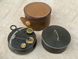 Elliott Brothers London pocket sextant with case
