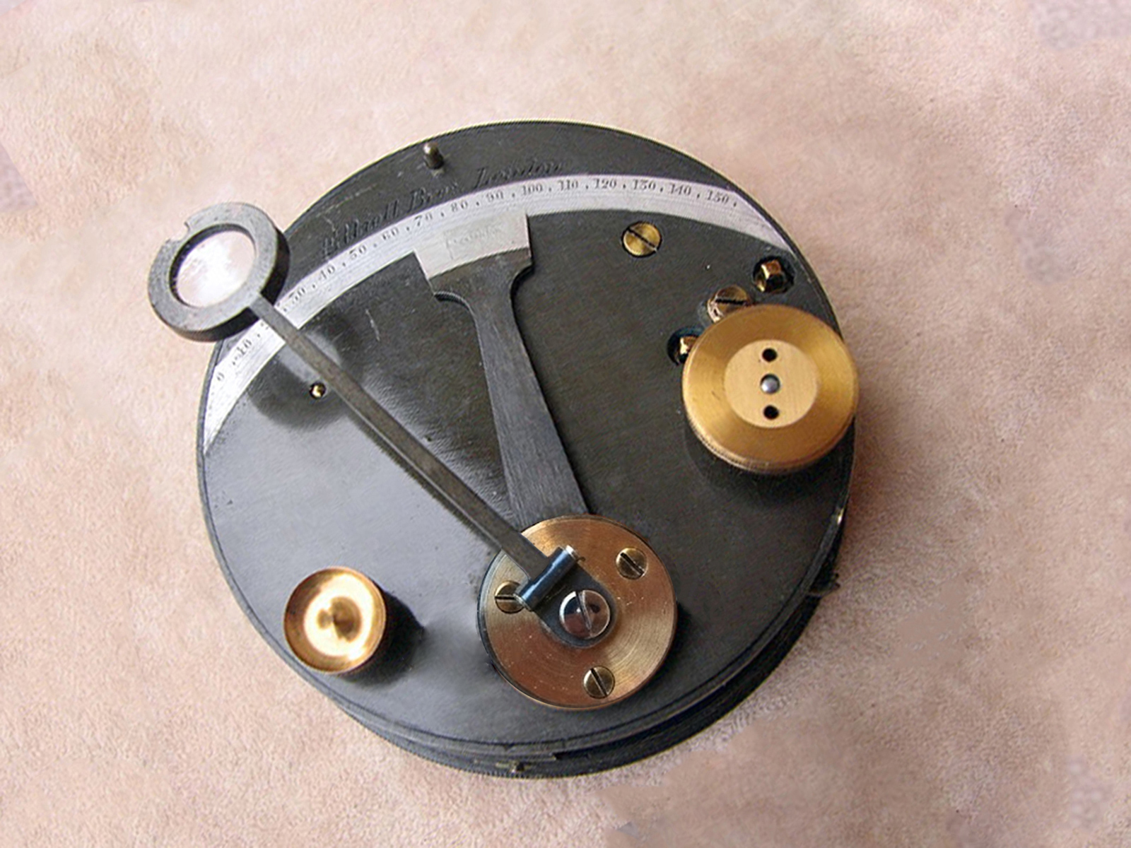 19th century pocket box sextant by Elliott Brothers London